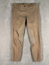 horze riding pants brown size 34 Pull On