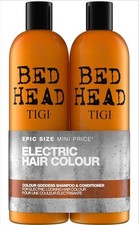Bed Head by TIGI Shampoo & Conditioner Colour Goddess for Coloured Hair, 750ml