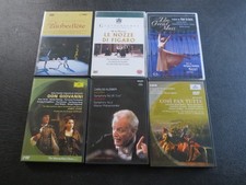 MOZART - 6 x DVD Job Lot - Zauberflote/Figaro/Giovanni/Cosi Fan Tutte
