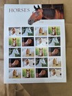 US Stamps Scott 2024 Horses# 5 Sheets of 20 / A total of 100