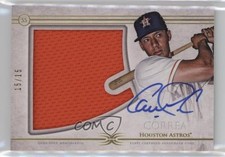 2017 Topps Definitive Collection Relic 15/15 Carlos Correa #ARC-CC Auto 6fs