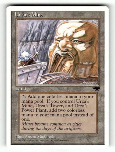 Magic: The Gathering – Urza' S Minas (Mouth) – Mina De Urza – Chronicles