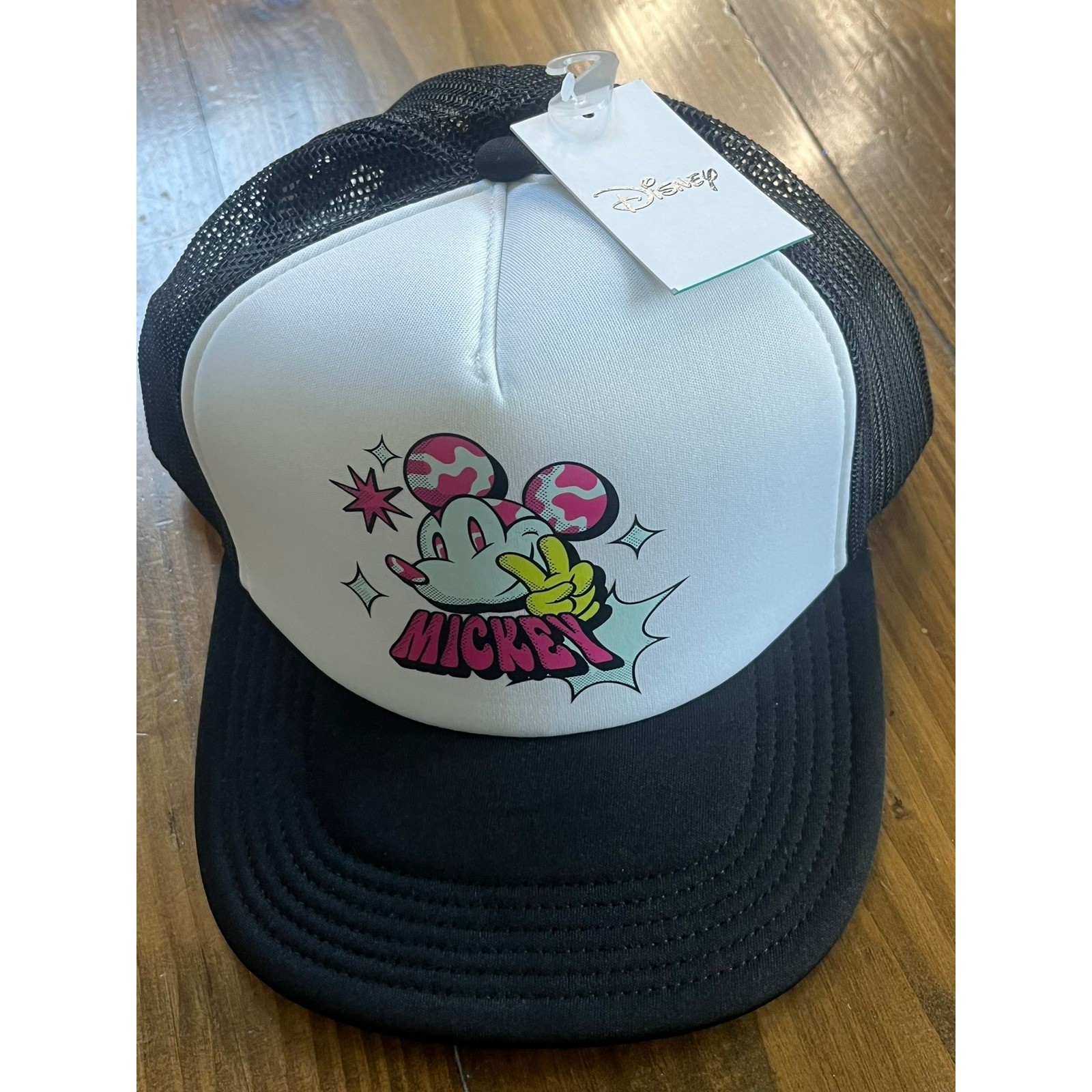 Black White Pop Art Snapback Cap New