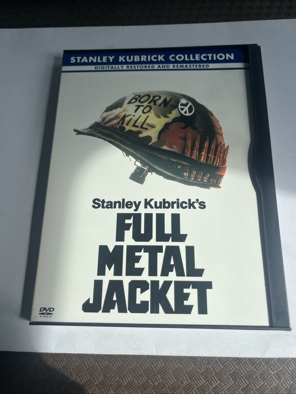 Full Metal Jacket (DVD, 2001, Stanley Kubrick Collection) with Case Tested