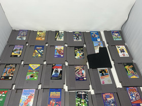 Huge NES 50 Game lot, Tecmo Super bowl, Mike Tyson, Adult collection, Tested !