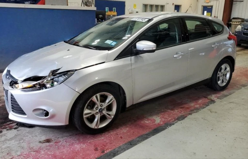 2012-2014 Ford Focus Right Passenger Side View Power Mirror Door Silver Oem Foto 4 de 4