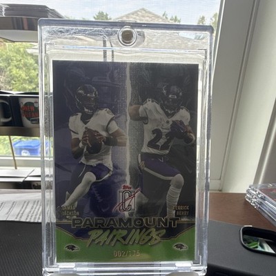 2025 Topps Composite Paramount Pairings PP-18 Lamar Jackson Henry 002/175