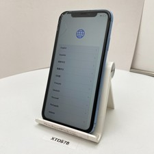 Apple iPhone XR - 64GB - Blue (Unlocked) - CRACKED SCREEN & BACK