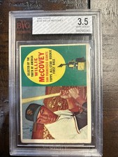 ⭐ 1960 Topps Willie McCovey #316 (RC) – BVG 3.5 (VG+) ⭐