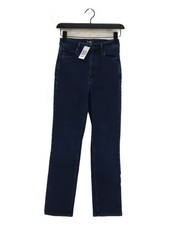 Paige Women's Jeans W 25 in Blue Cotton with Polyester, Spandex Straight