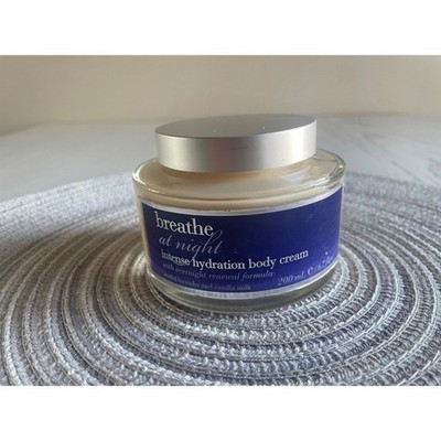 NEW Rare Breathe at Night Intense Hydration Body Cream Lavender Vanilla Milk 6.7