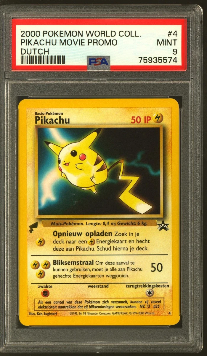 Pikachu World Collection Pokémon TCG Cards for sale | eBay
