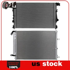 Fits 2014 2015 2016 2017 2018 Jeep Cherokee AC Condenser and Radiator Assembly
