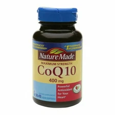 Nature Made CoQ10 400mg 40 Softgels, NEW SEALED BOTTLE  exp mar 2028