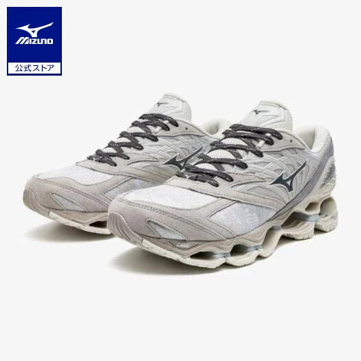 Mizuno Casual Shoes Wave Prophecy LS MIMETICS D1GA2454 Light gray 