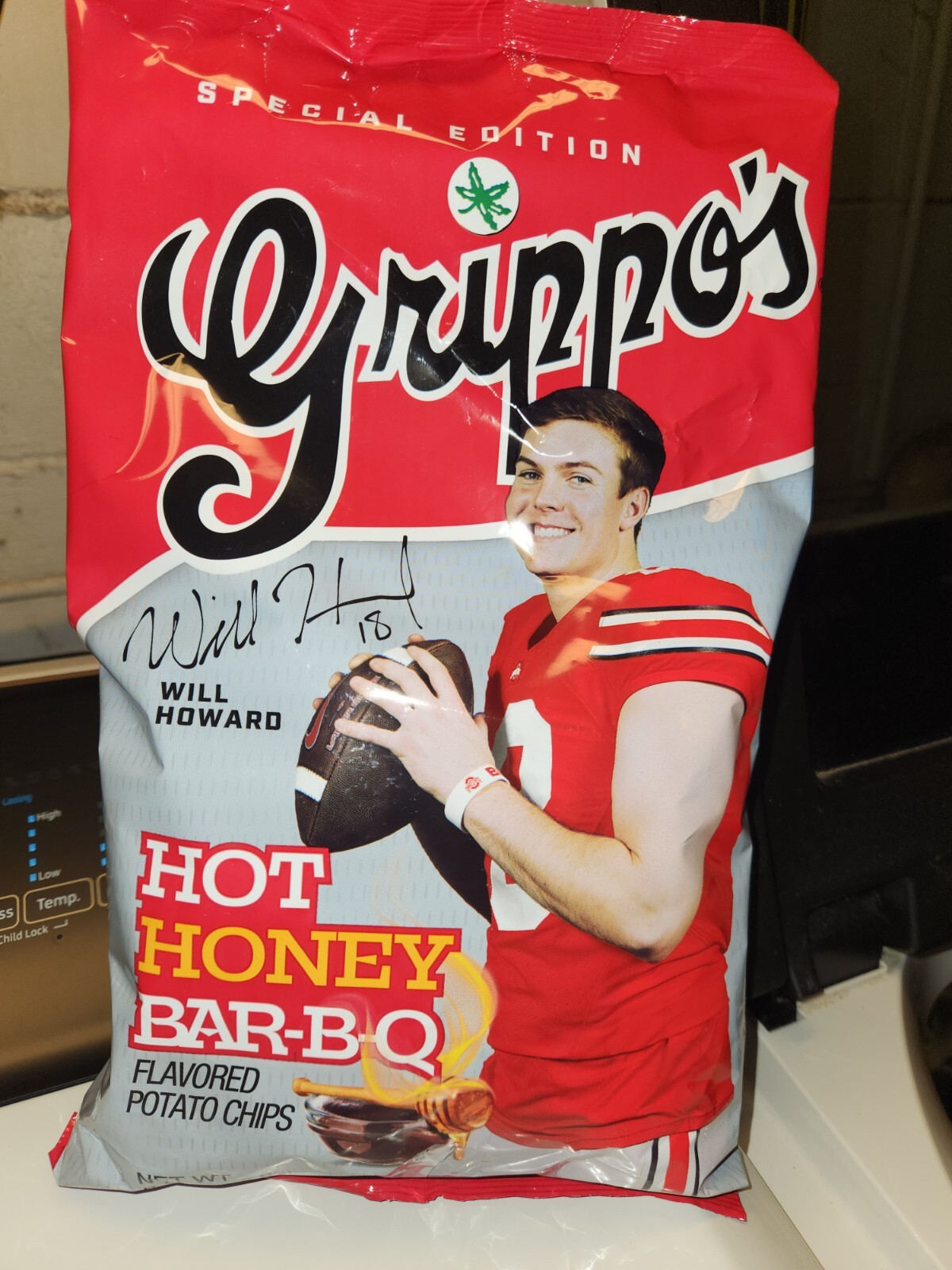 Ohio State QB Will Howard Champions Grippos Potato Chips