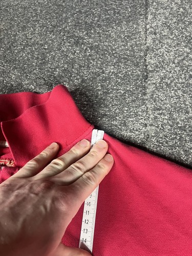 R.M. Williams Polo Shirt Mens Medium Red The Bush Outfitter Cotton Top - Picture 7 of 10