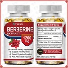 Premium Berberine HCL 1200mg High Potency Anti-inflammatory,Blood Sugar Support