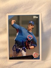 San Francisco Giants JEFF SAMARDZIJA Signed Topps Card