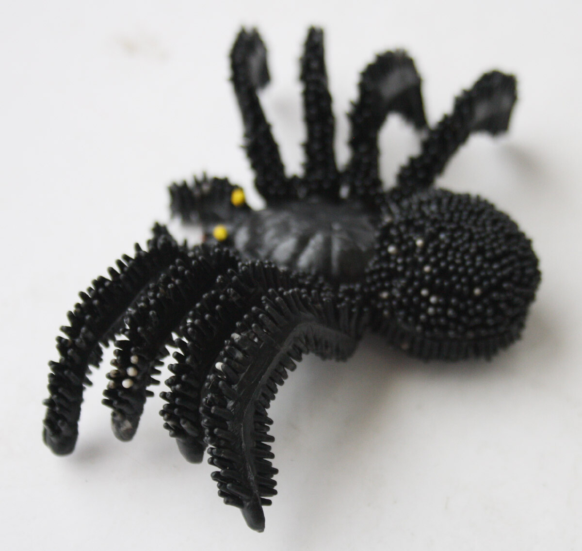 Vintage 80's Rubber Spider Oily Jiggler Tarantula Halloween Prank