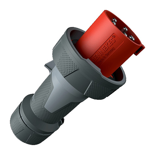 Mennekes PowerTOP Xtra 125a 400V 5 Pin IP67 Industrial Plug 13225