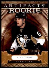 2009-10 UPPER DECK ARTIFACTS BEN LOVEJOY 510/999 PITTSBURGH PENGUINS #165