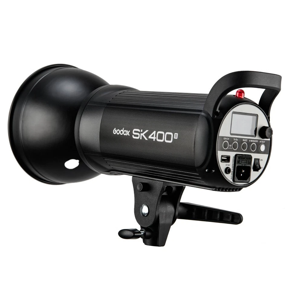 US Godox SK400II 400W Wireless 2.4G X System Studio Flash Strobe Light Head 110V - Image 3 of 4