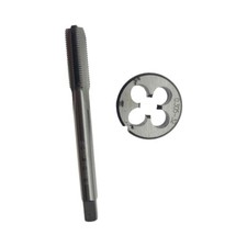 0.305-32 (.305x32) HSS Tap & Die Set Schrader...