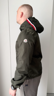 Men's MONCLER Grimpeurs Nylon Jacket Windbreaker Hooded RARE