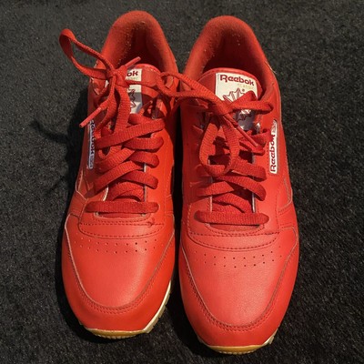 red reebok gum bottom