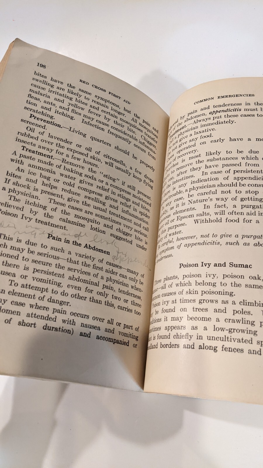 1933 1940 American Red Cross FIRST AID TEXT BOOK Revised eBay