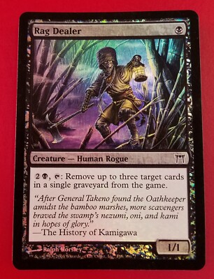 mtg card dealers 1x Rag Dealer | FOIL | Champions of Kamigawa | MTG Magic Cards