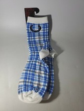 Horseshoe Print Socks Size Medium 5-10 Comfy