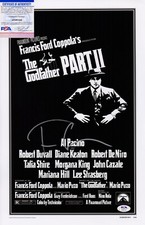 Francis Ford Coppola Signed The Godfather 2 11x17 Movie Poster Photo PSA COA