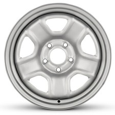 New Wheel For 2007-2017 Jeep Patriot 16 Inch 16x6.5 Painted Silver Steel Rim