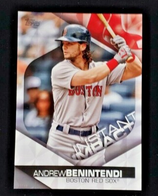2018 TOPPS INSTANT ANDREW BENINTENDI 5X7'' JUMBO CARD #/49 RED SOX II-10