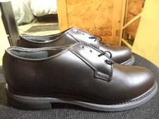 Bates Women's Marching Black Leather Oxford