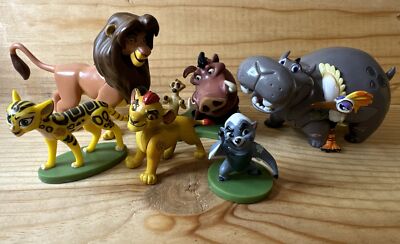 Disney Store König der Löwen Figuren 6 Figuren PVC Simba Timon und Pumba 