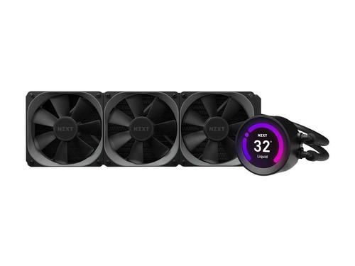 nzxt kraken z73 liquid cooler with lcd display free sample