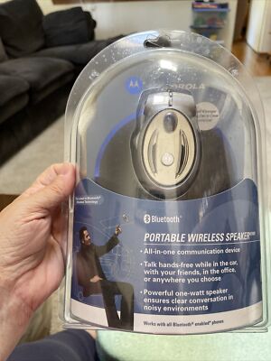 Motorola Portable  Wireless Bluetooth Car Speaker New Sealed