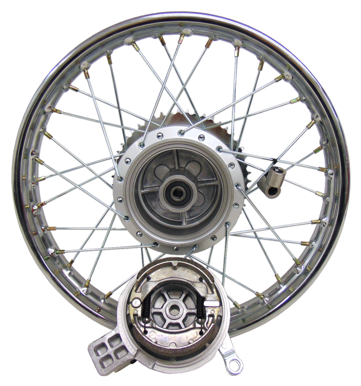 For Honda CRF100 XR100 16" Complete Rear with Tire Rim Wheel Brakes