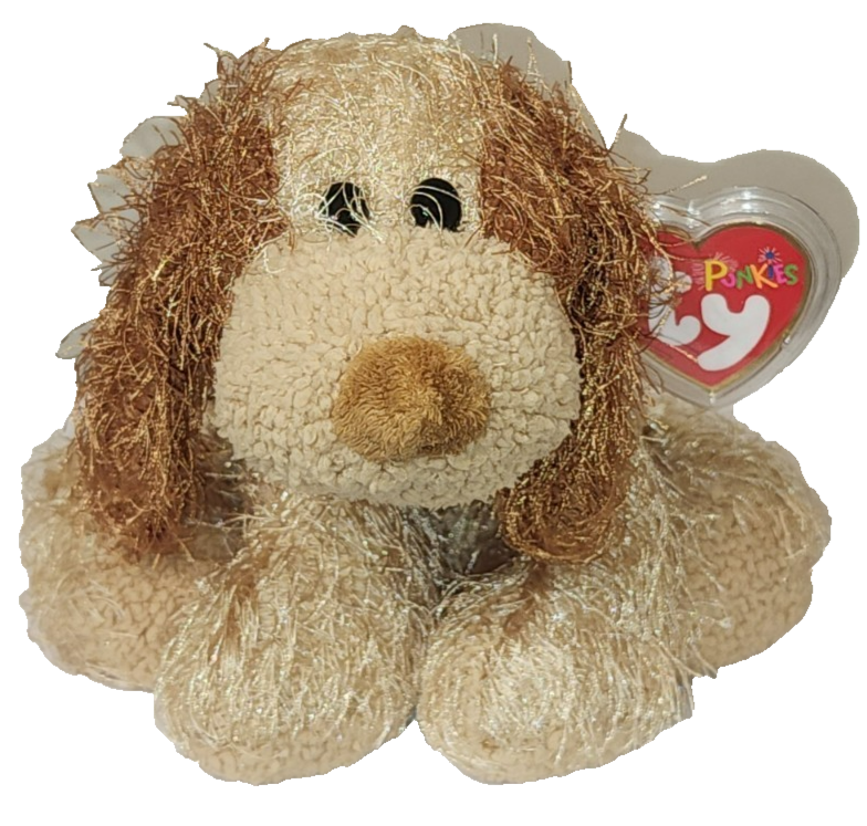 Ty Punkies - SHREDS the Dog (9 Inch) NEW MWMTs Plush Stuffed