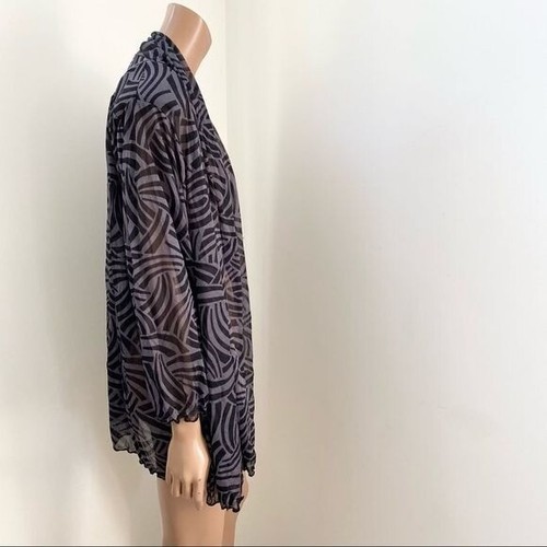 Copricostume da bagno Oscar de la Renta stampa vintage M - Foto 2 di 9