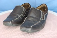Natural Soul By Naturalizer Women  s Brown Leather Walking Shoes Size 7.5 Comfort