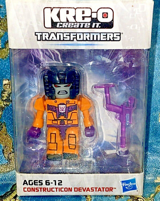 BOTCON 2013 KRE-O CREATE IT TRANSFORMERS CONSTRUCTICON DEVASTATOR FIGURE NEW