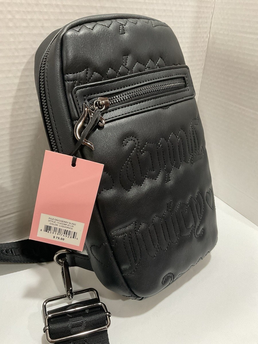Juicy Couture Juicy Pile On Cherry Sling Liquorice Black  display picture 1