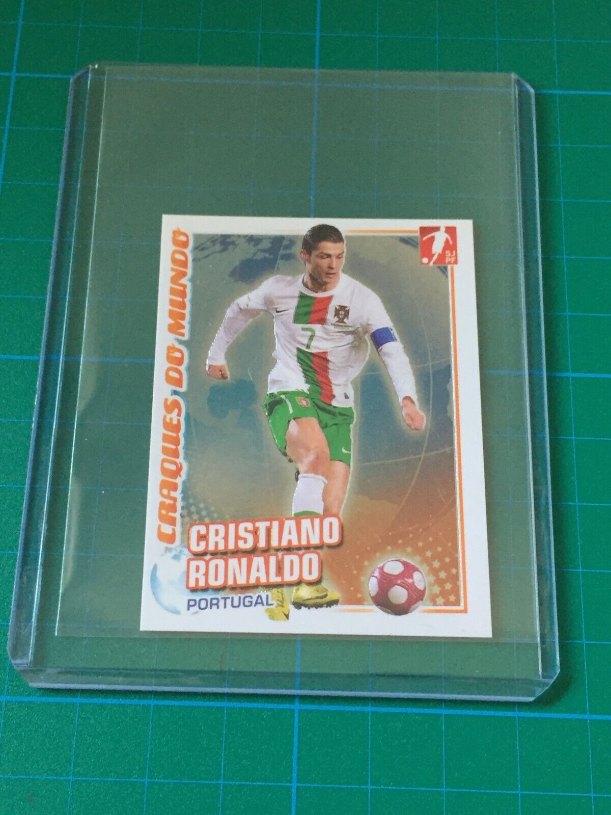 CRISTIANO RONALDO 2010-11 PANINI #343 FUTEBOL PORTUGAL STICKERS