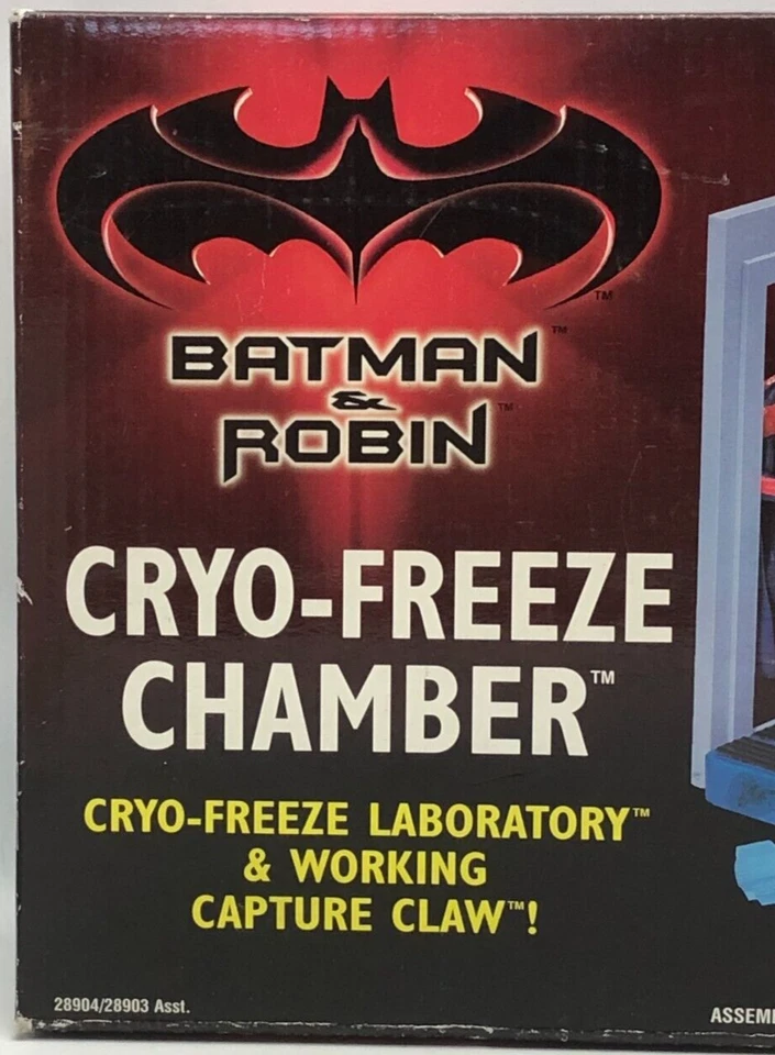 Batman & Robin Cryo-Freeze Chamber 1996 Hasbro 28904/28903 Foto 3 de 4