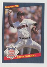1986 Donruss All-Stars Goose Gossage San Diego Padres #31 Near Mint or Better
