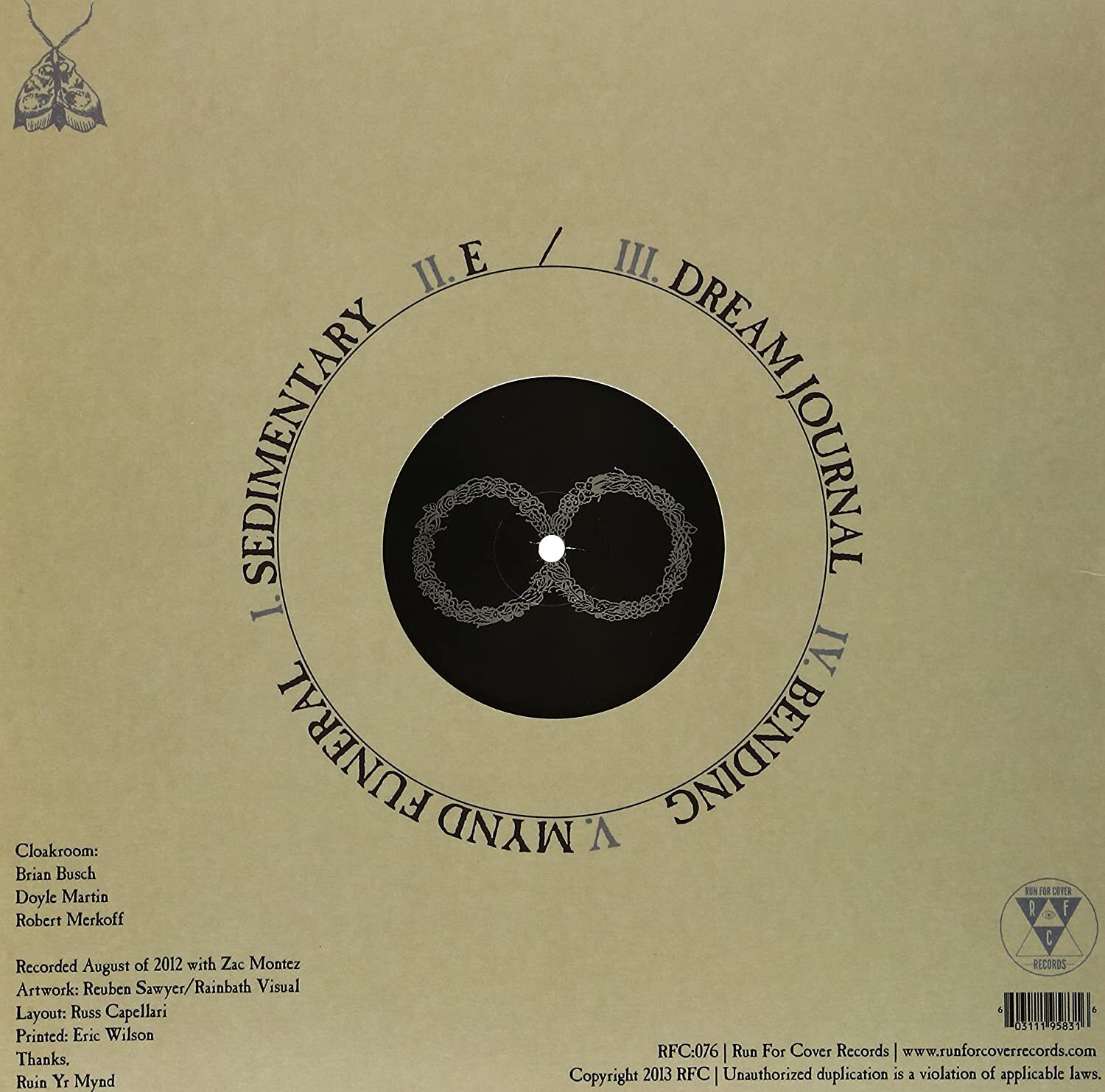 Cloakroom Infinity (Ltd.Red & Yellow (Vinyl) (UK IMPORT) 603111958316